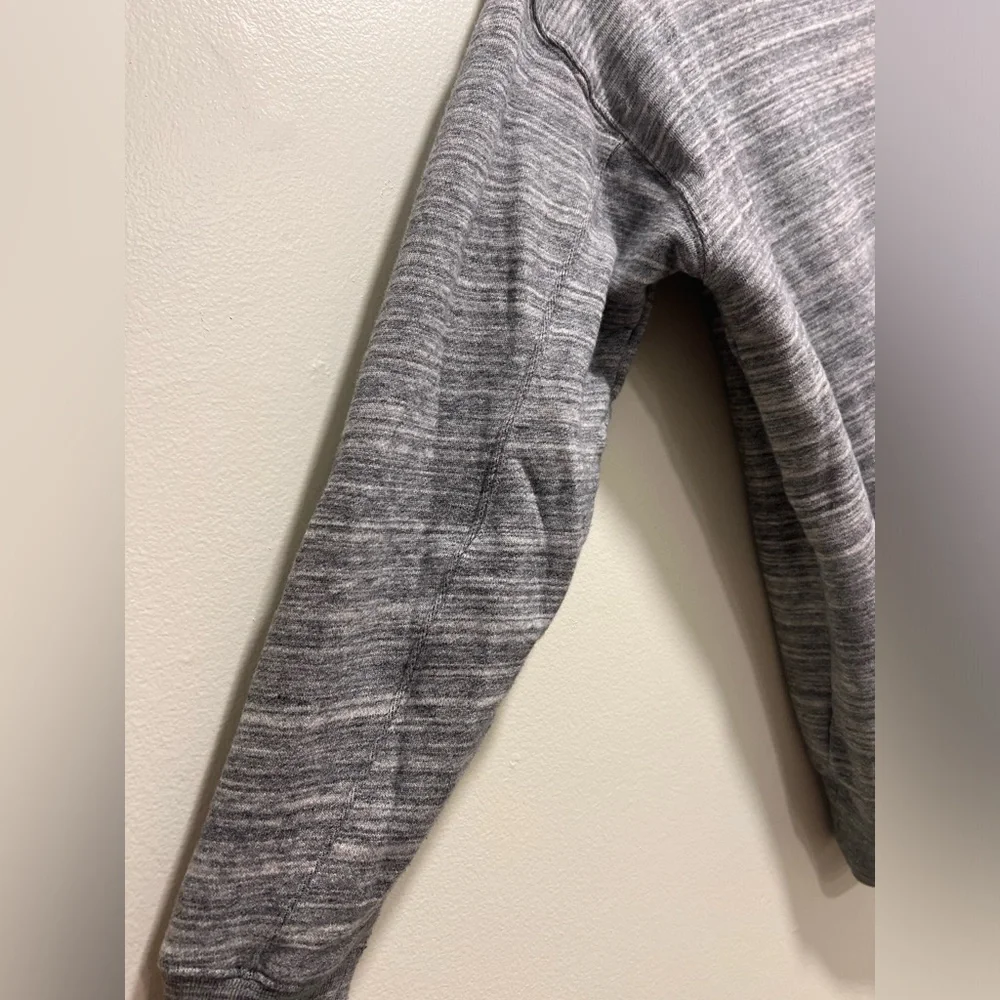 J. Crew Fleece-lined Sweatshirt Long-sleeve Crewneck in Gray, XS